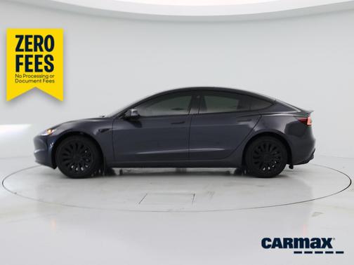 Gray 2025 Tesla Model 3 Long Range