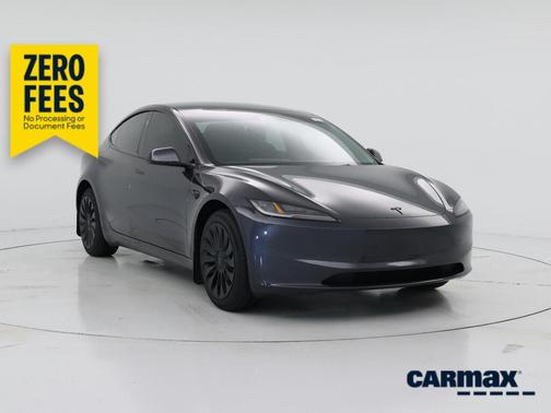 Gray 2025 Tesla Model 3 Long Range