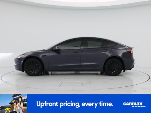 Gray 2025 Tesla Model 3 Long Range