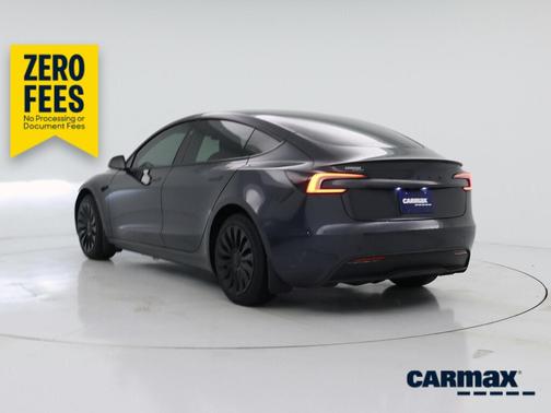 Gray 2025 Tesla Model 3 Long Range