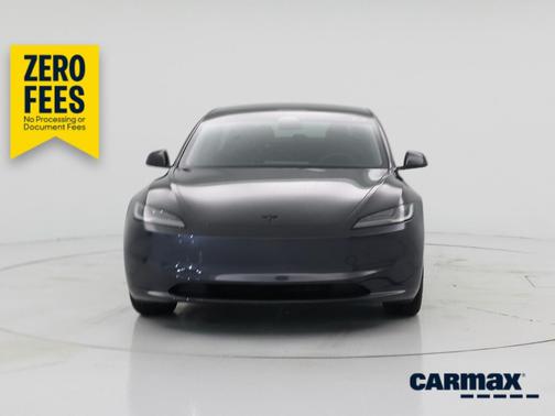 Gray 2025 Tesla Model 3 Long Range