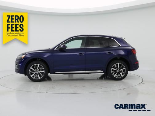 Blue 2021 Audi Q5 Premium Plus