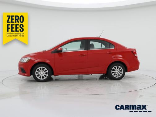 Red 2020 Chevrolet Sonic LT