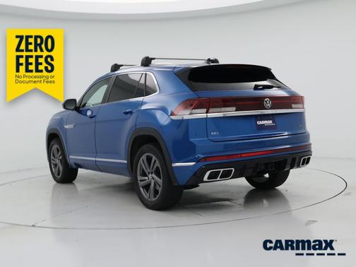 Blue 2024 Volkswagen Atlas Cross Sport SEL R-Line