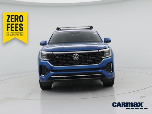 Blue 2024 Volkswagen Atlas Cross Sport SEL R-Line