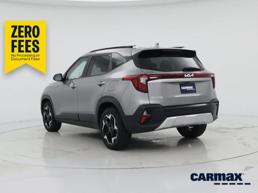 Gray 2025 Kia Seltos S