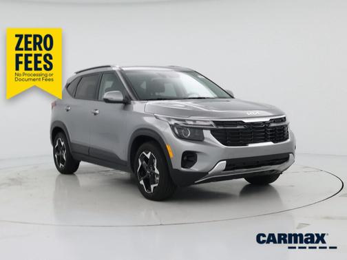 Gray 2025 Kia Seltos S