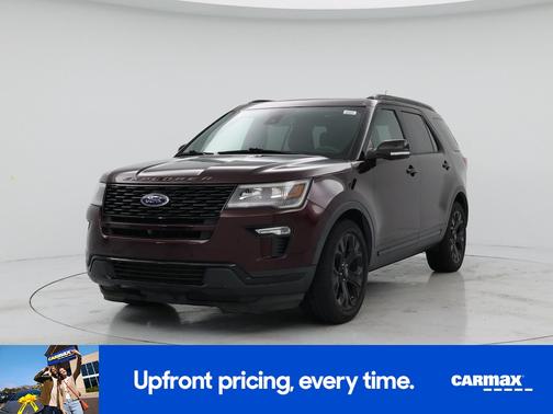 Burgundy 2019 Ford Explorer Sport