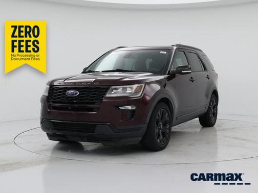 Burgundy 2019 Ford Explorer Sport