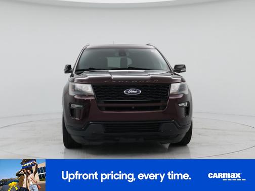 Burgundy 2019 Ford Explorer Sport