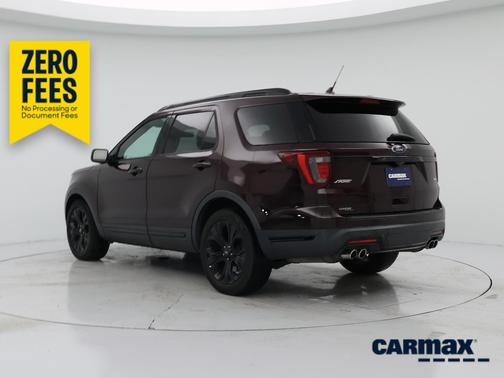 Burgundy 2019 Ford Explorer Sport