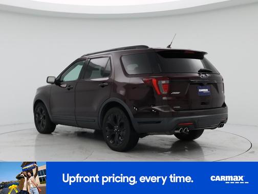 Burgundy 2019 Ford Explorer Sport