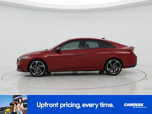 Red 2023 Hyundai ELANTRA N Line