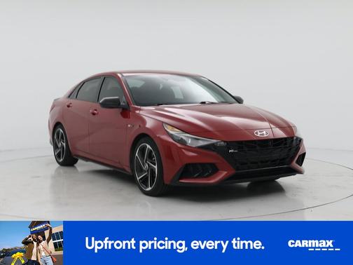 Red 2023 Hyundai ELANTRA N Line