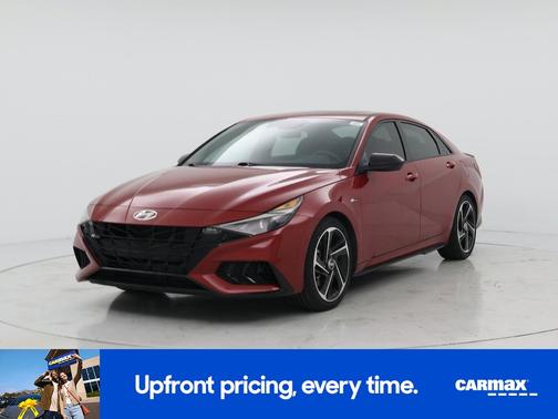 Red 2023 Hyundai ELANTRA N Line