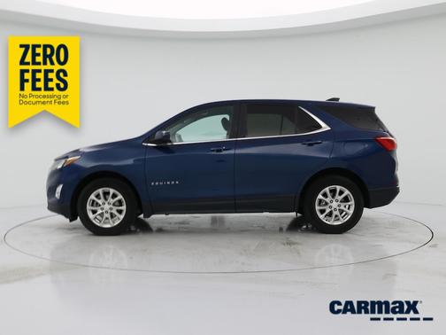 Blue 2021 Chevrolet Equinox LT