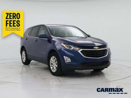Blue 2021 Chevrolet Equinox LT