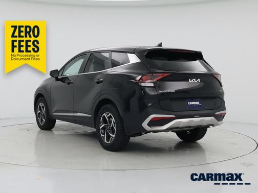 Black 2023 Kia Sportage LX