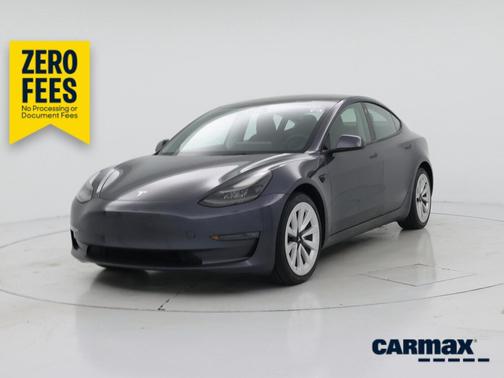 Gray 2022 Tesla Model 3 Long Range