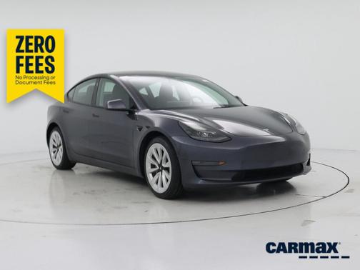 Gray 2022 Tesla Model 3 Long Range