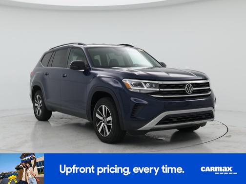 Blue 2021 Volkswagen Atlas SE