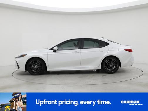 White 2025 Toyota Camry XSE