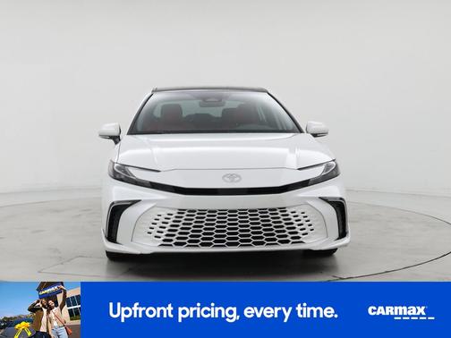 White 2025 Toyota Camry XSE
