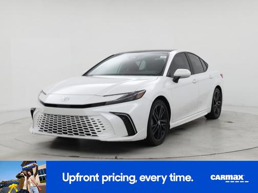 White 2025 Toyota Camry XSE
