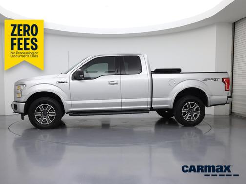Silver 2017 Ford F-150 XLT