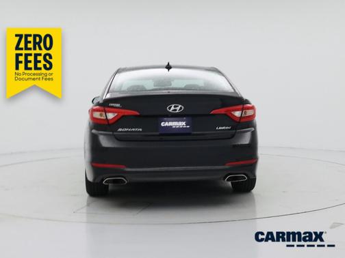 Black 2016 Hyundai SONATA Limited