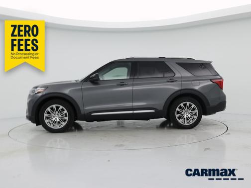 Gray 2026 Ford Explorer Platinum