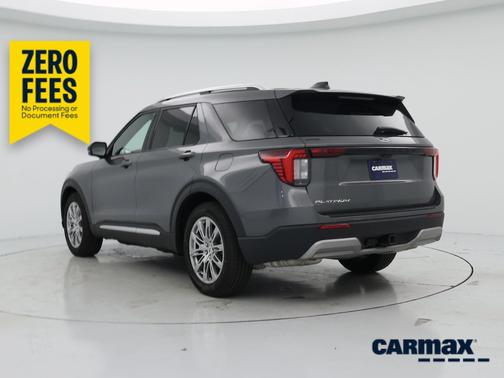 Gray 2026 Ford Explorer Platinum