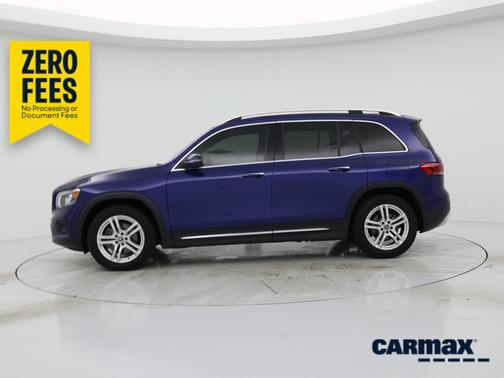 Blue 2021 Mercedes-Benz GLB 250