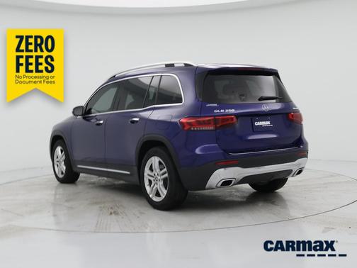 Blue 2021 Mercedes-Benz GLB 250