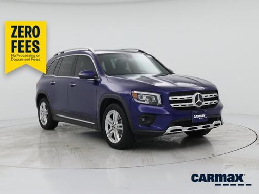 Blue 2021 Mercedes-Benz GLB 250