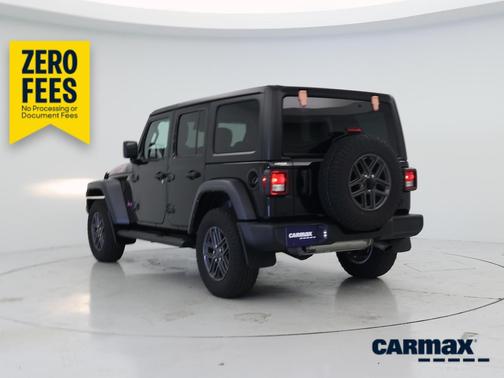 Black 2024 Jeep Wrangler Sport S
