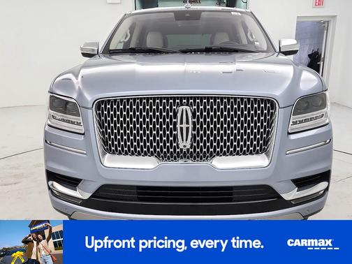 Blue 2018 Lincoln Navigator Black Label