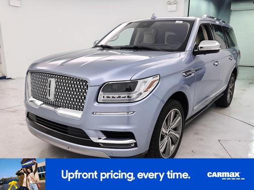 Blue 2018 Lincoln Navigator Black Label