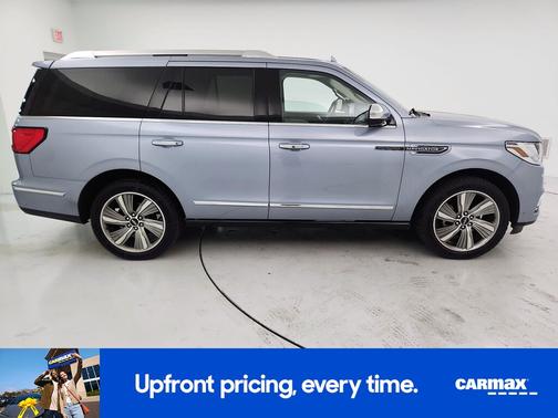 Blue 2018 Lincoln Navigator Black Label
