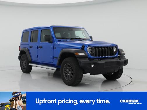 Blue 2024 Jeep Wrangler Sport S