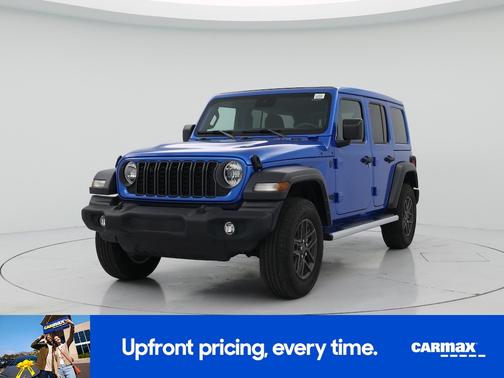 Blue 2024 Jeep Wrangler Sport S