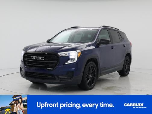 Blue 2023 GMC Terrain SLE