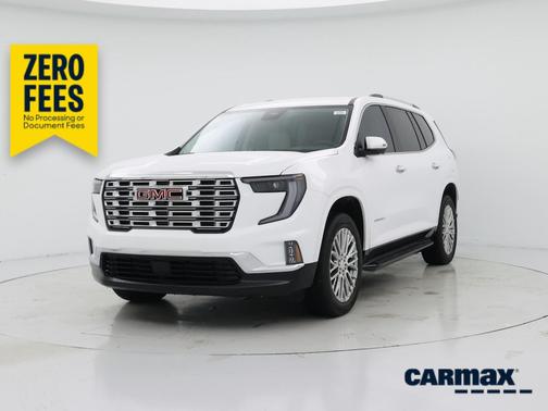 White 2025 GMC Acadia Denali