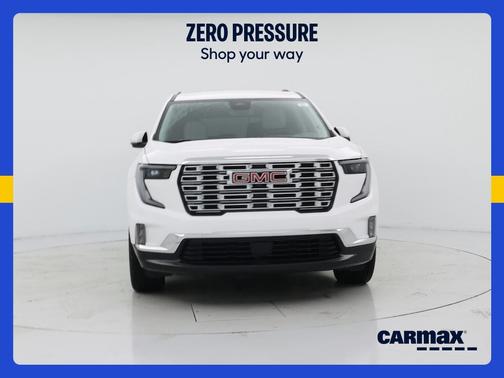 White 2025 GMC Acadia Denali