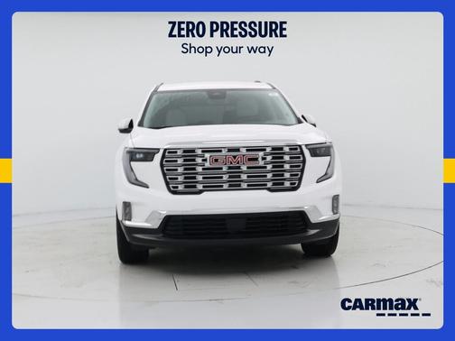 White 2025 GMC Acadia Denali