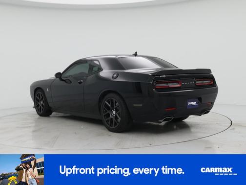 Black 2016 Dodge Challenger R/T Scat Pack