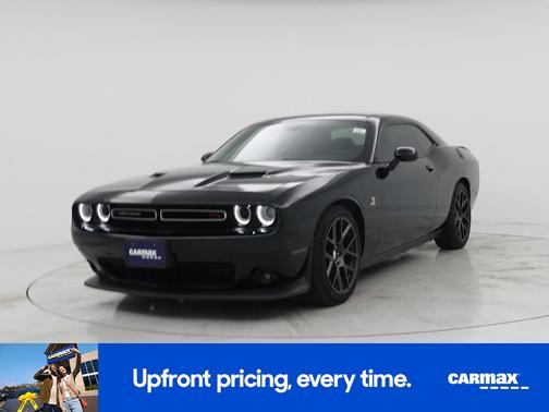 Black 2016 Dodge Challenger R/T Scat Pack