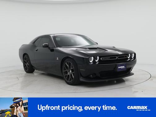 Black 2016 Dodge Challenger R/T Scat Pack
