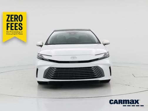 White 2025 Toyota Camry XLE