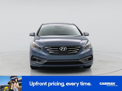 Blue 2017 Hyundai SONATA Limited